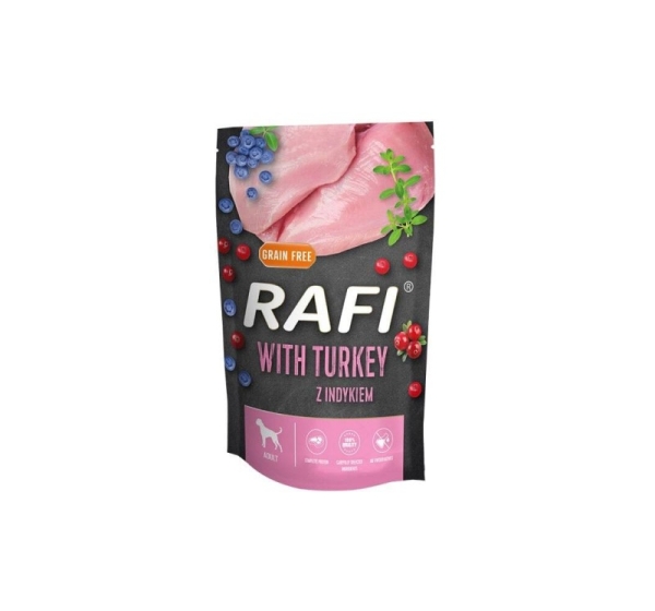 DOLINA NOTECI Rafi with turkey - wet dog food - 500g