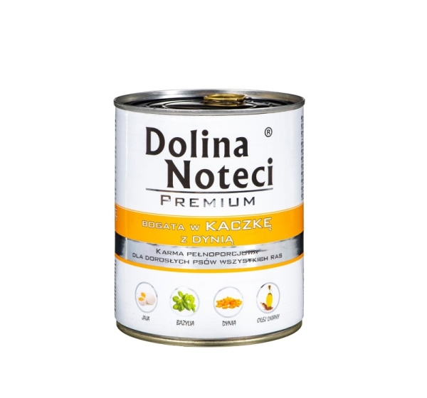 DOLINA NOTECI Premium Rich in duck with pumpkin - Wet dog food - 800 g