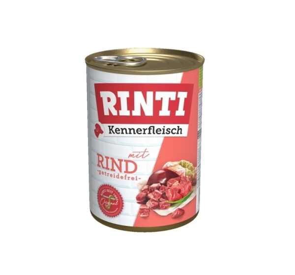 RINTI Kennerfleisch Beef - wet dog food - 400g