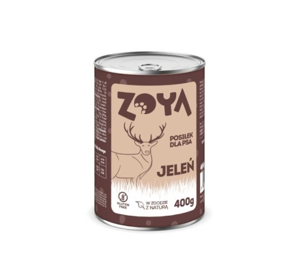 ZOYA Deer - wet dog food - 400g