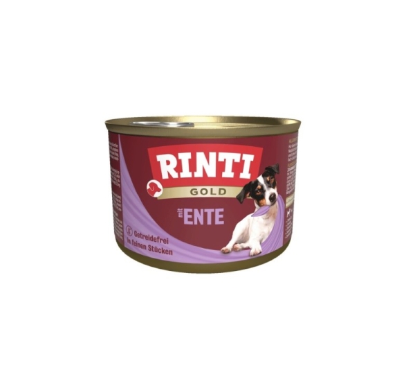 RINTI Gold Duck - wet dog food - 185g