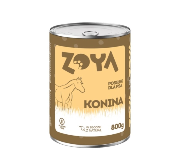 ZOYA Horse - wet dog food - 800g