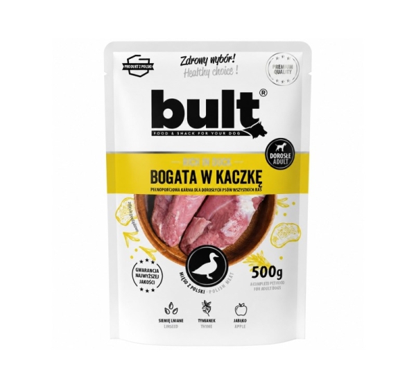 BULT Rich in Duck – wet dog food – 500 g