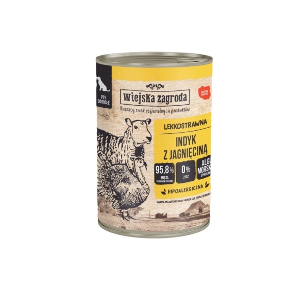 Wiejska Zagroda Turkey with lamb 400g