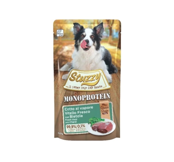 STUZZY Monoprotein Veal with beetroot - wet dog food - 150g