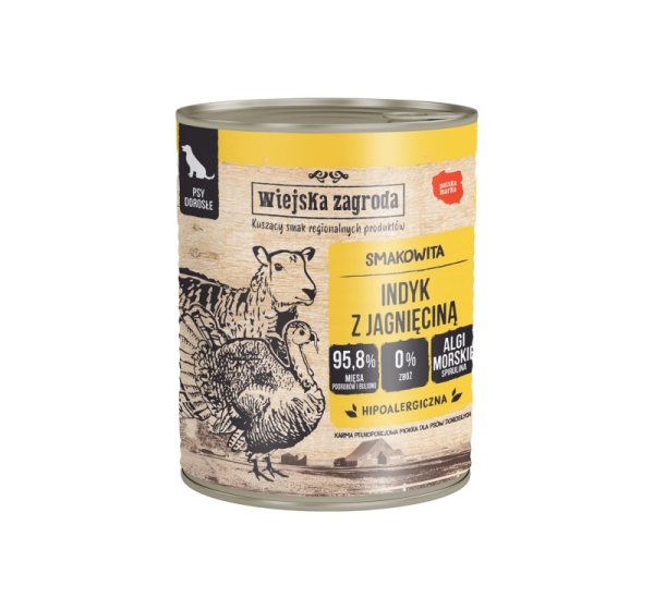 Wiejska Zagroda Turkey with lamb 800g