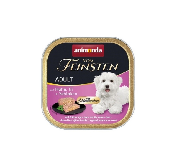 animonda Vom Feinsten Gourmet core with Chicken, egg + ham Egg, Chicken, Ham Adult 150 g