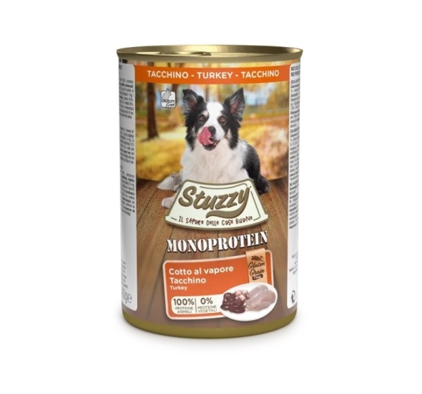 STUZZY Monoprotein Turkey - wet dog food - 400 g