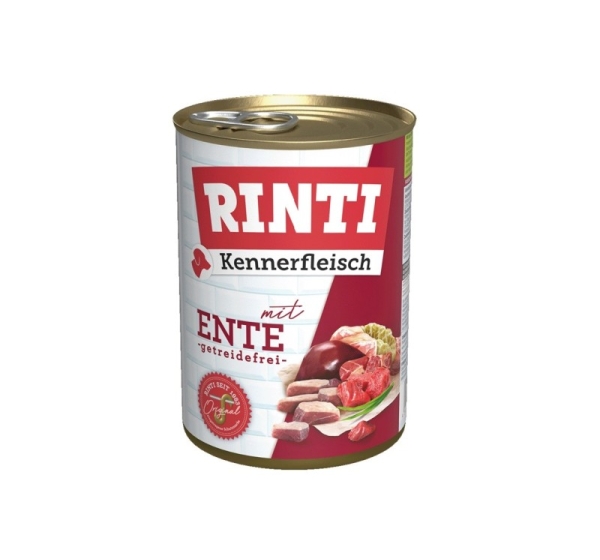 RINTI Kennerfleisch Duck - wet dog food - 400g