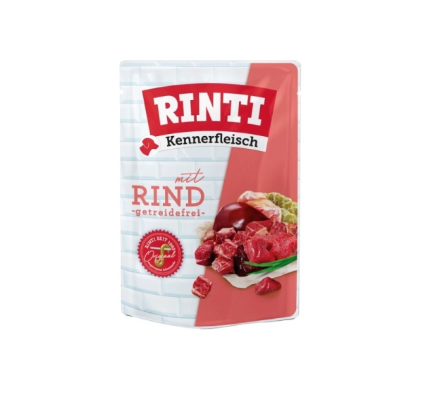 RINTI Kennerfleisch Beef - wet dog food - 400g
