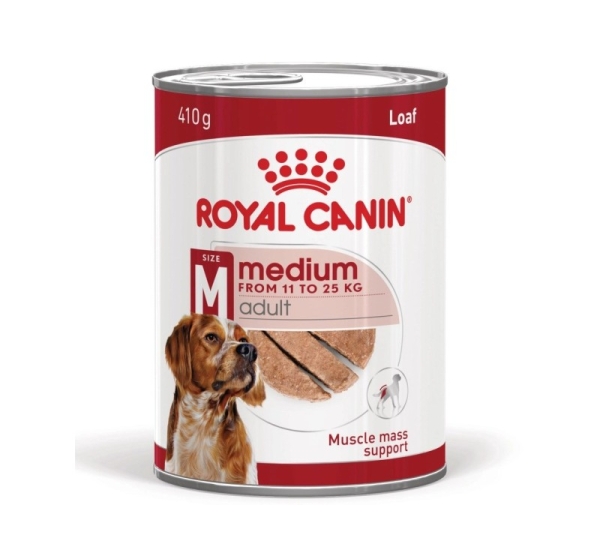 ROYAL CANIN Medium Loaf - wet dog food - 410g