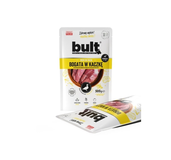 BULT Rich in duck - wet dog food - 500g