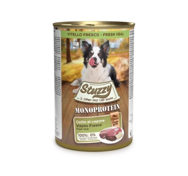 STUZZY Monoprotein Veal - wet dog food - 400 g