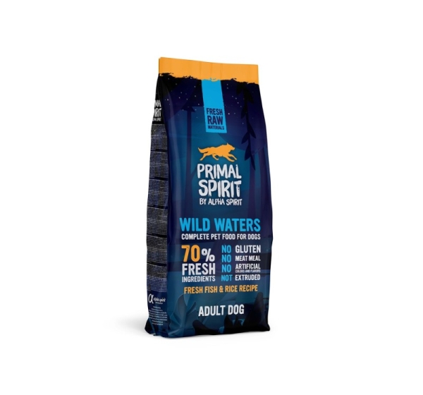 PRIMAL SPIRIT Wild Waters - semi-moist dog food - 12 kg