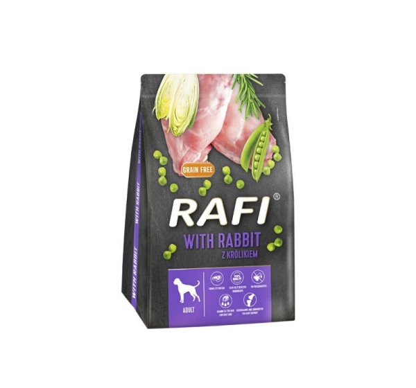 RAFI with rabbit - dry dog food - 3kg