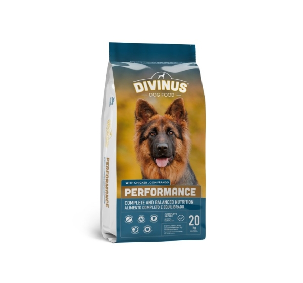 DIVINUS Performance for German Shepherd - dry dog food - 20 kg