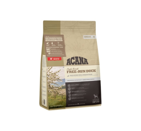 ACANA Singles Free-Run Duck - dry dog food - 2kg