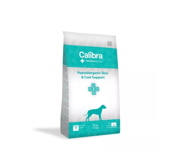 CALIBRA Veterinary Diets Dog Hypoallergenic Skin&Coat - dry dog food - 12kg