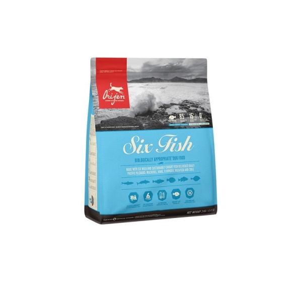 ORIJEN Six Fish - dry dog food - 2kg