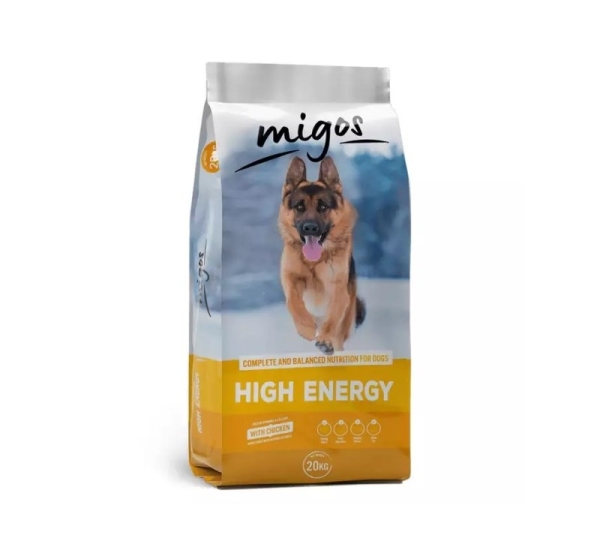 MIGOS High Energy Chicken - dry dog food - 20kg