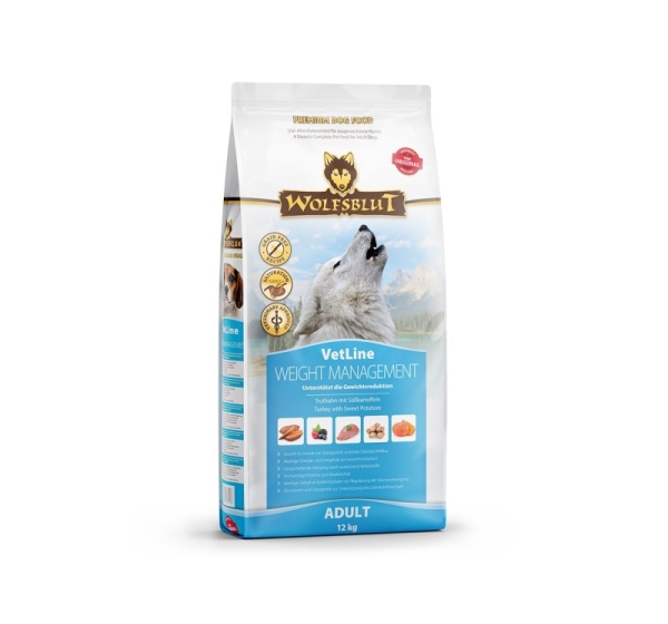 WOLFSBLUT VetLine Weight Management Turkey - dry dog food - 12kg