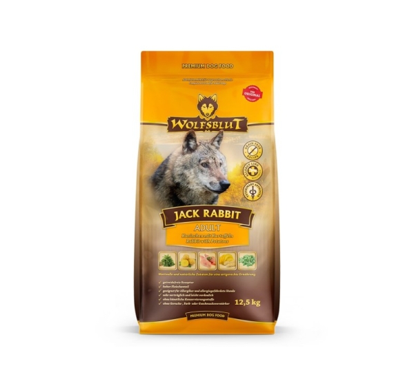 WOLFSBLUT Jack Rabbit - dry dog food - 12,5kg