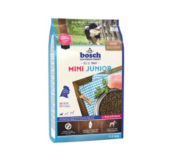 BOSCH Mini Junior - dry dog food - 3 kg