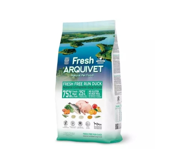 ARQUIVET Fresh Duck with ocean fish - semi-moist dog food - 2,5 kg