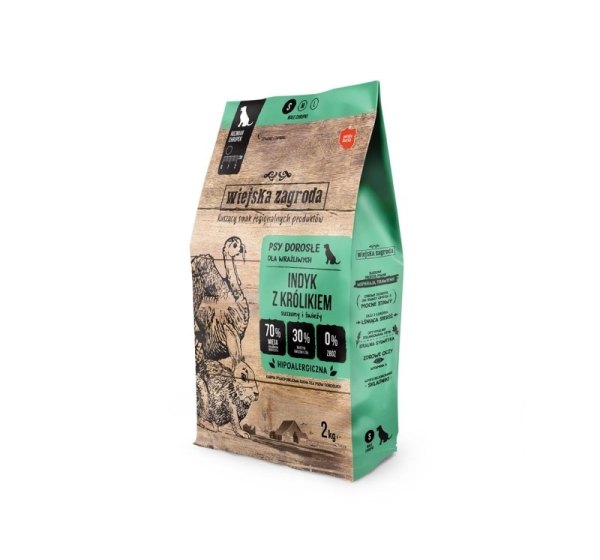 Wiejska Zagroda Feed Turkey with Rabbit 2 kg
