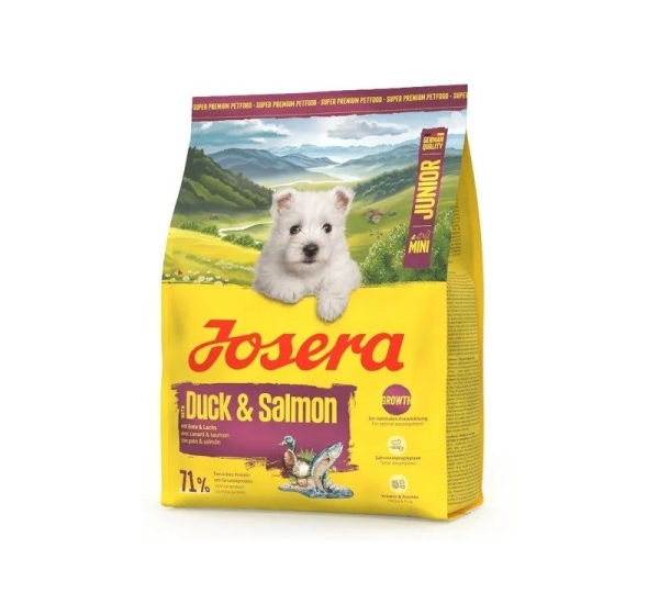 JOSERA Mini Junior Duck & Salmon - dry dog food - 3kg