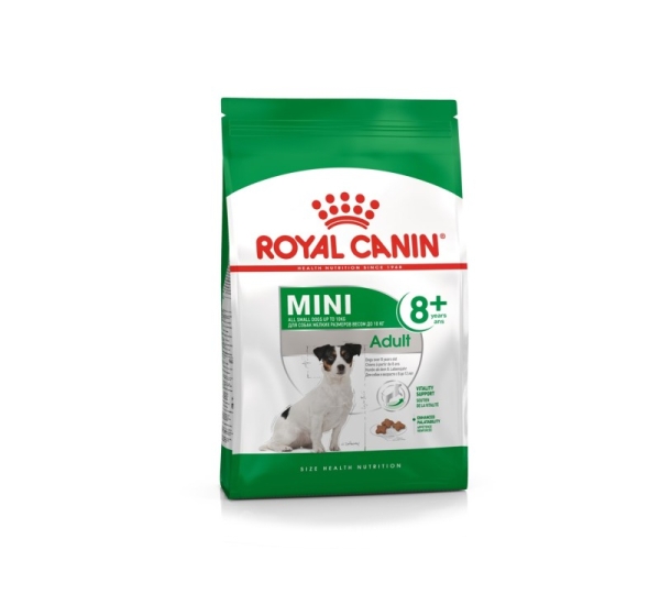 Royal Canin Mini Adult 8+ 8 kg Senior Poultry, Rice, Vegetable