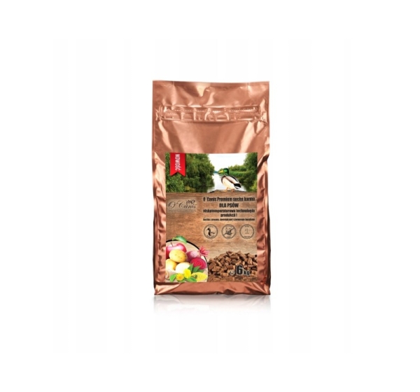 O'CANIS Premium Duck with millet, potatoes, and red beetroot - dry dog food - 6kg