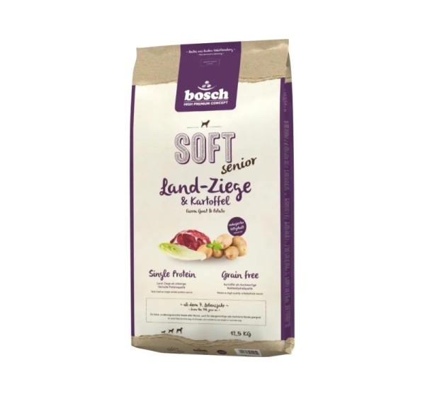 BOSCH Soft Senior Goat & Potato - dry dog food - 12,5 kg