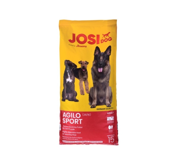 JOSERA JosiDog Agilo Sport - dry dog food - 15 kg