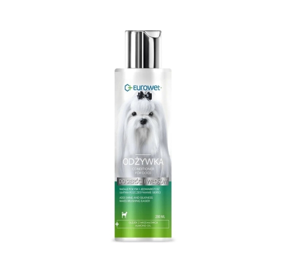EUROWET coat and hair conditioner - conditioner for dogs - 200 ml