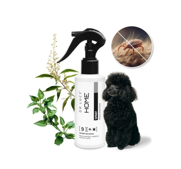 DR LUCY Home 9 - Flea and tick spray for dogs - 100ml