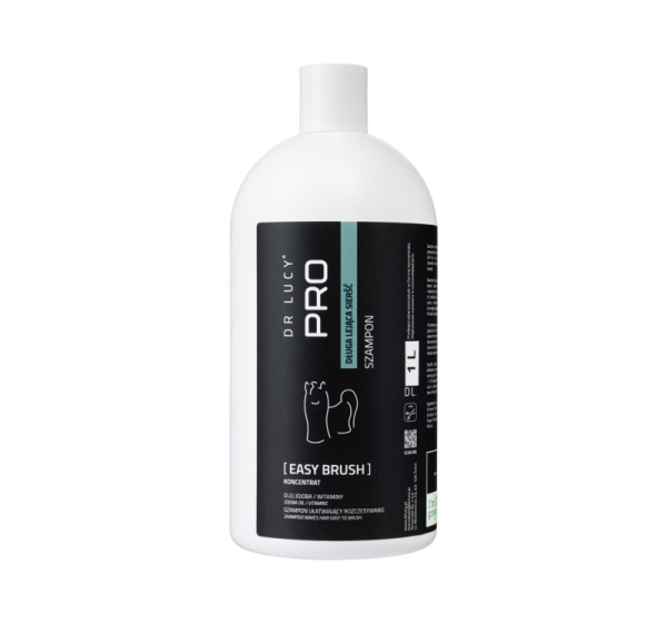 DR LUCY Pro Easy Brush Long Coat – dog shampoo – 1l