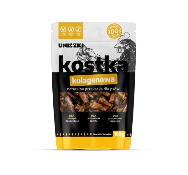 UNISZKI Collagen cube - dog treat - 100g