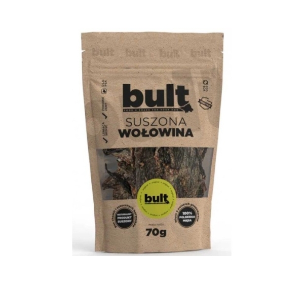 BULT Eko Dried beef - Dog treat - 70g