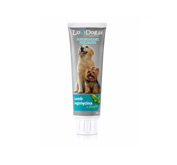 LOVIDOG Lamb with basil - dog treat - 90g