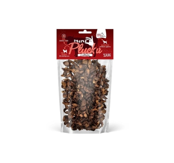 SYTA MICHA Mini beef lungs - dog treat - 100g