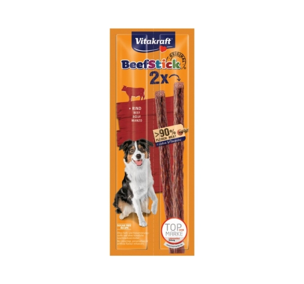 VITAKRAFT Beef Stick Beef - dog treat - 2 x 12g
