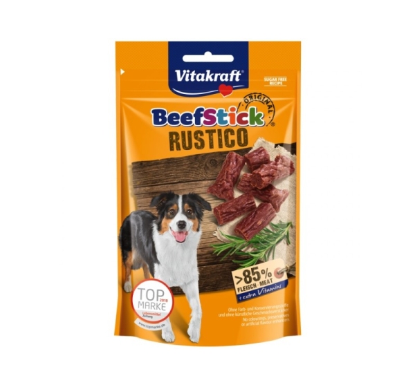 VITAKRAFT Beef Stick Rustico - dog treat - 55 g