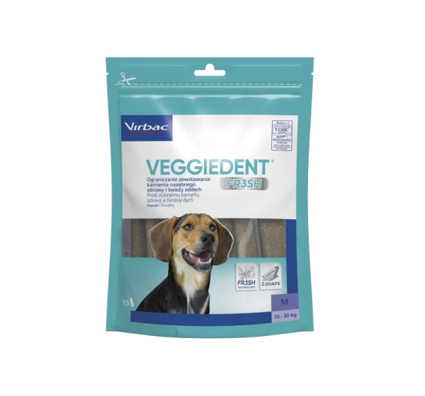 VIBRAC Veggiedent Fresh M - dog treat - 352,5g