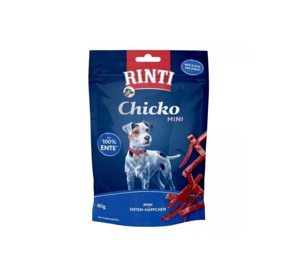 RINTI Chicko Mini Duck - dog treat - 80g