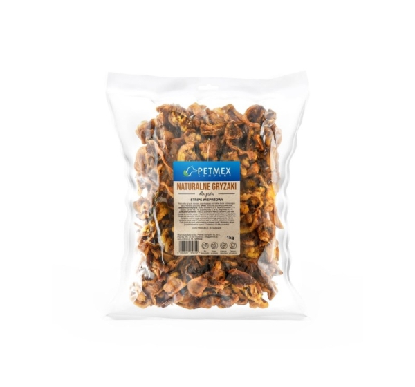 PETMEX Pork Strips - dog treat - 1kg