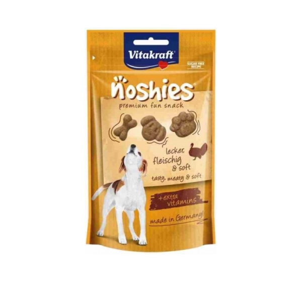 VITAKRAFT Noshies Turkey - dog treat - 90 g