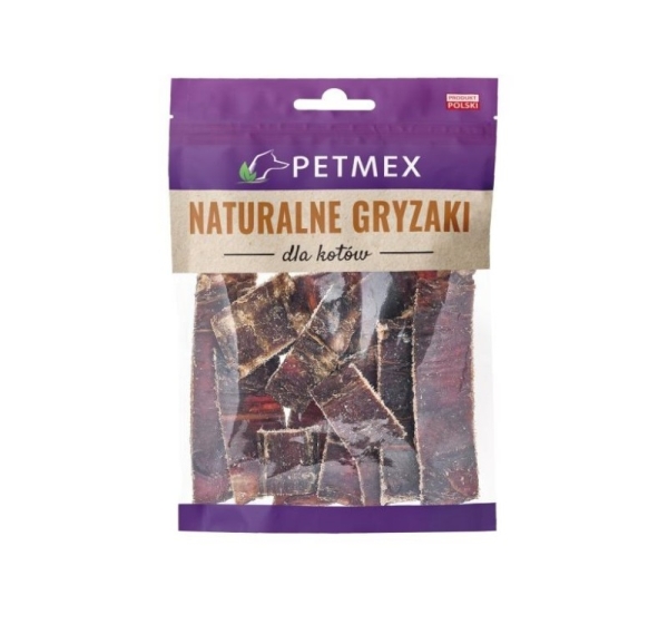 PETMEX Beef gullet strips - cat treats - 40g