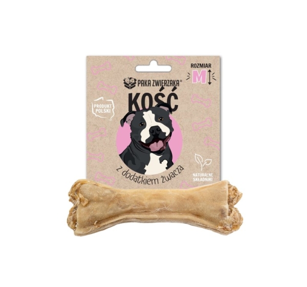 PAKA ZWIERZAKA Bone with tripe additive M 12 cm - dog treat - 55g