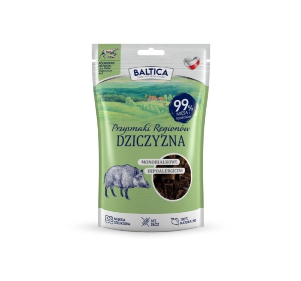 BALTICA Przysmaki regionu Game Mono - dog treat - 80g